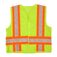 Workwear Klasse 2 Tricot 2-tone Reflexion Hi-Vis-Verkehrssicherheitsweste